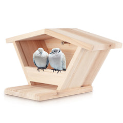 Colingmill boîte-nid colombe-cedre: abri naturel pour oiseaux dans le jardin.