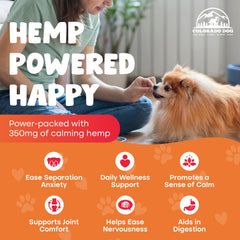 Colorado Dog chanvre 350 mg, bouchée apaisante potentielle