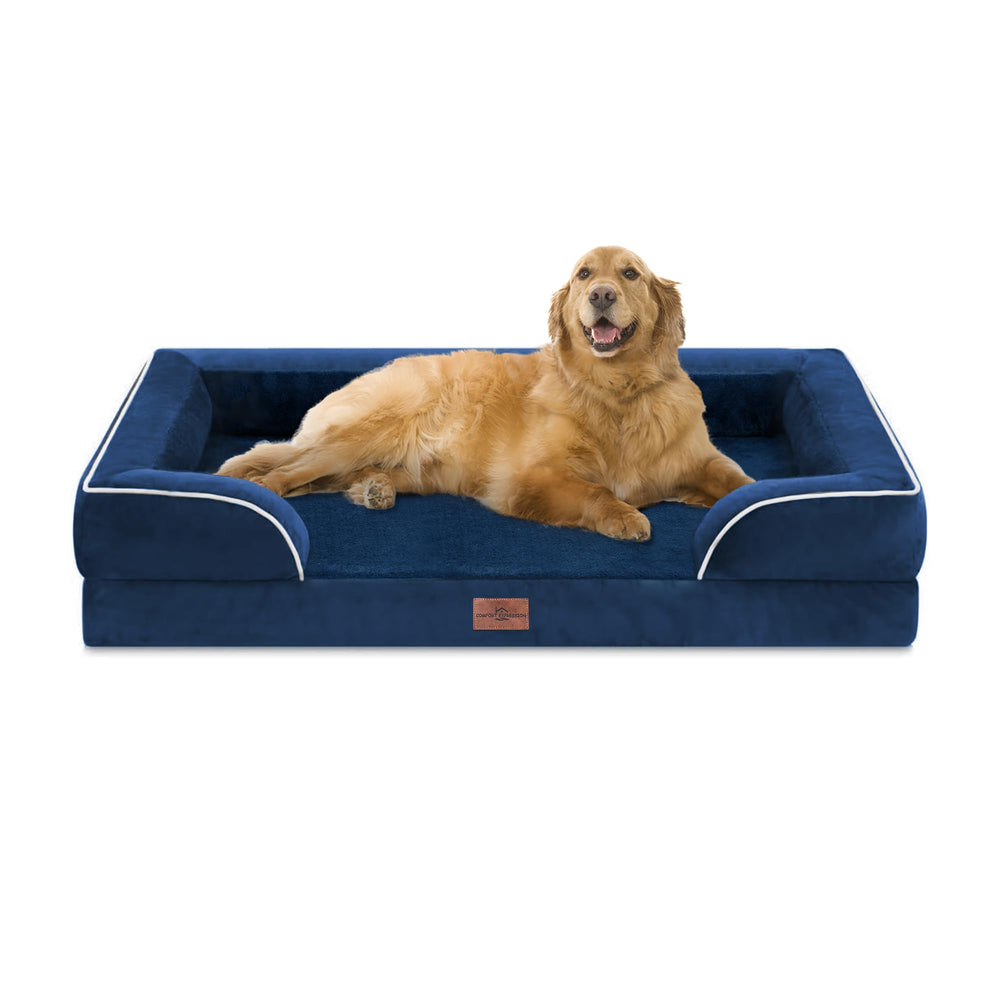 Lit orthopédique Comfort Expression pour chien XL, soutien dorsal.