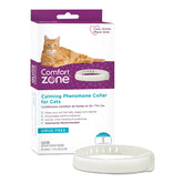Collier calmant Comfort Zone pour chats, usage intérieur et extérieur, apaisement possible.