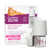 Diffuseur Comfort Zone pour chat calment rapidement votre animal et crée un espace serein.