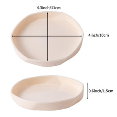 Assiette COMSUN pour reptile, plastique léger et résistant, facile à manipuler dans l'enclos.