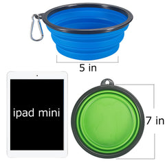 Bol COMSUN pliable bleu-vert, version compacte parfaite pour les sorties