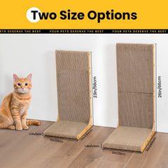 Conlun grattoir 23-pouces-dimensions offre un espace généreux pour griffer.