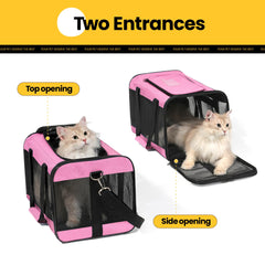 Poches extérieures pratiques pour friandises et accessoires.