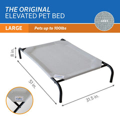 Tissu HDPE résistant à l’humidité sur le lit Coolaroo Original.