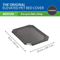 Tissu nylon respirant Coolaroo sur la couverture, permettant une meilleure circulation d’air pour votre compagnon.