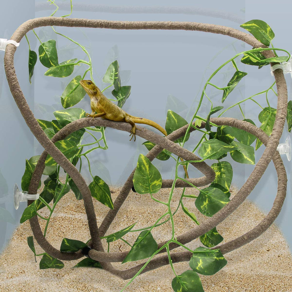 Coolrunner lianes-reptiles-8-pieds: liane réaliste pour habitat naturel.