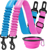 COOYOO ceinture pour chien retractable, ensemble sûr et polyvalent pour la voiture.