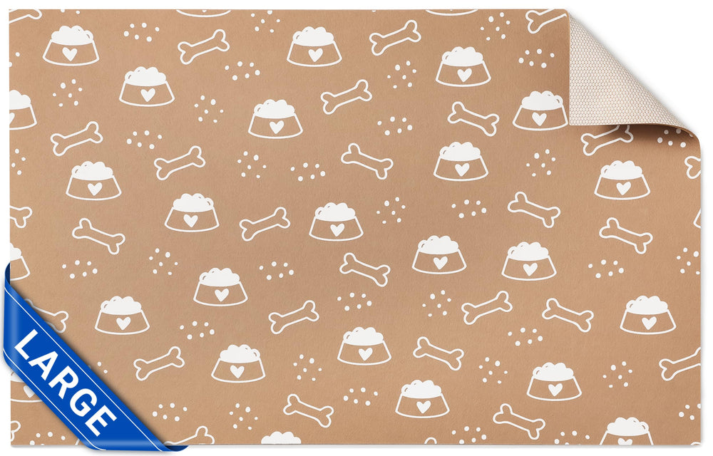 Cooyes tapis 16x24 ultra-absorbant pour chien et chat, évite les déversements.