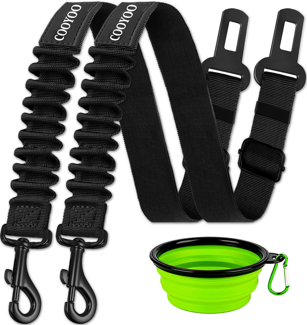 COOYOO ensemble trois pièces pour chien en voiture, sécurité et confort.