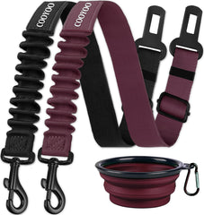 COOYOO ceinture chien voiture retractable durable pour déplacements en voiture
