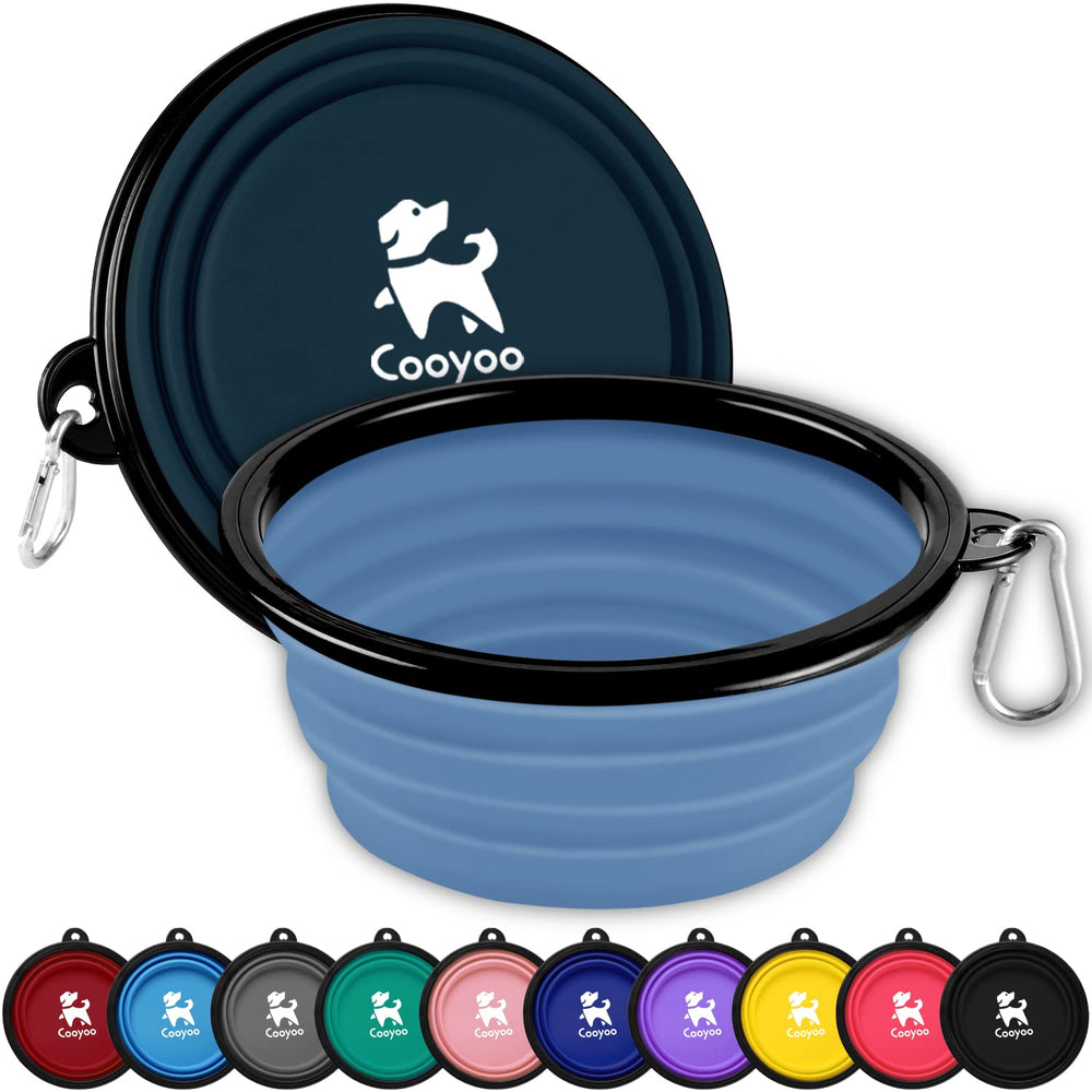 COOYOO gobelet d'eau pliable pour chien et chat, pratique lors des promenades.