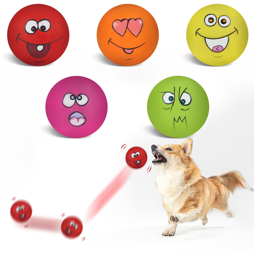 Jouet Coricorsu à cri pour chiot, visage drôle et stimulant le jeu