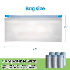 CoveCozy sacs perforation facilitant tirage et prélèvement rapide.