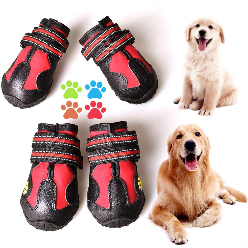 Bottes CovertSafe& pour chien: vue générale, adaptées pour l'extérieur et l'aventure.
