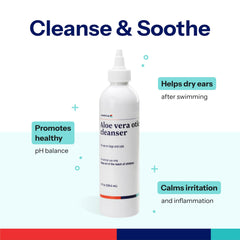Covetrus Aloe Otic, solution douce pour oreilles sensibles et nettoyage en douceur.