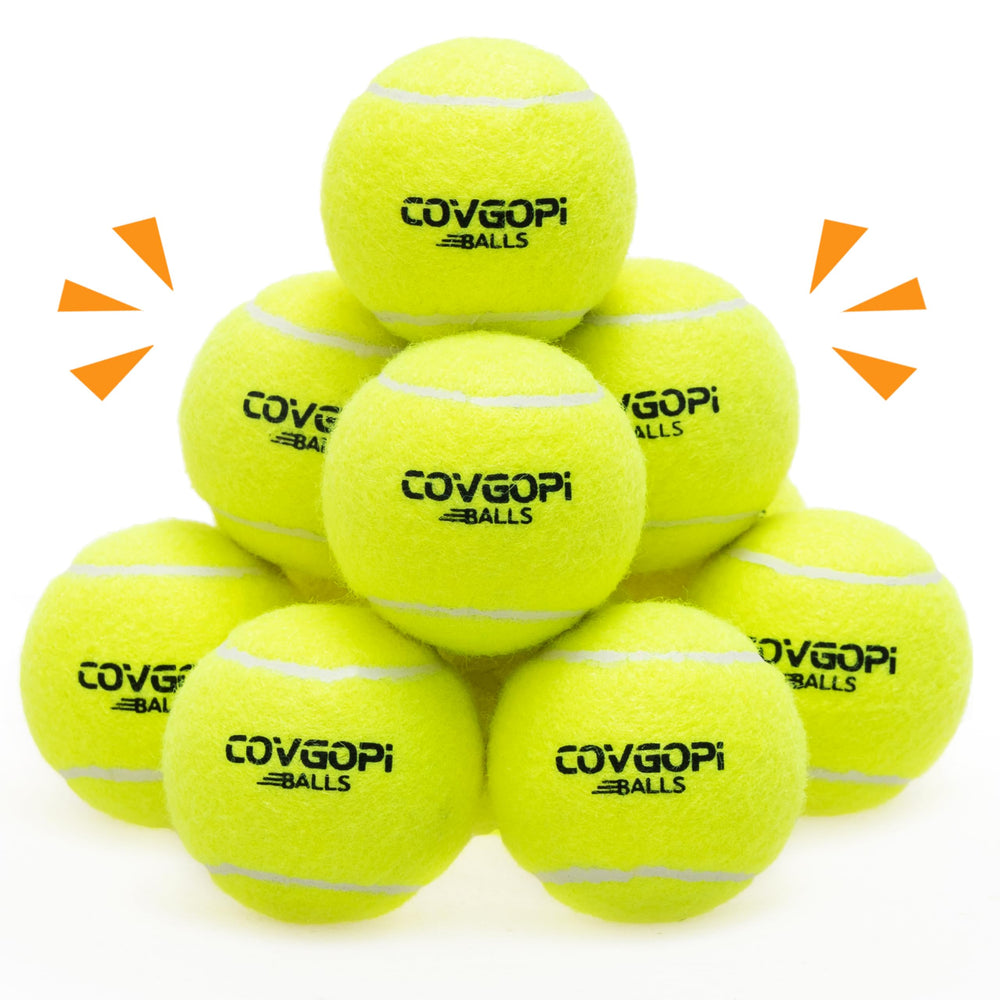 covgopi balle tennis chien 2,5 pouces, visuelle et pratique pour entraînement