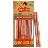 Cowdog Chews Bâton Bully Boeuf sans odeur, idéal pour la mastication quotidienne.
