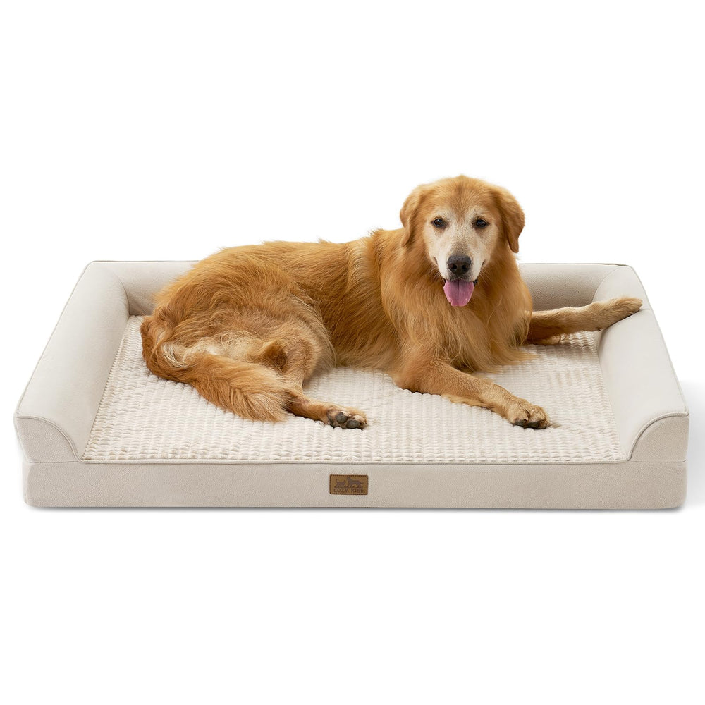 Lit Cozy Kiss XXL pour chien avec renforts, confort durable.