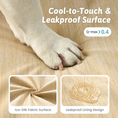 COZY KISS tapis imperméable pour cage, protège contre les déversements.