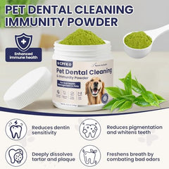 CPFK Poudre dentaire pour chien – dose facile adaptée à chaque taille de chien.