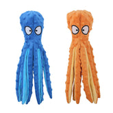 CPYOSN peluche poulpe sifflet dans la tête, jouet sûr et amusant pour chien.