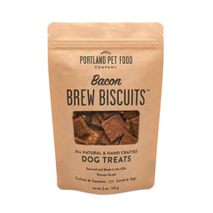 Bacon Brew Biscuit de Crafted by Humans: biscuit au bacon, croquant idéal pour récompenser votre chien.
