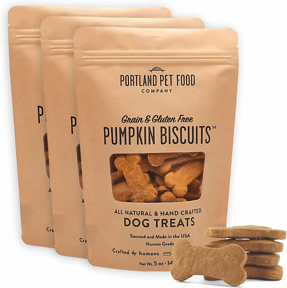 CRAFTED BY HUMANS friandises-chien citrouille vue-paquet, récompense naturelle