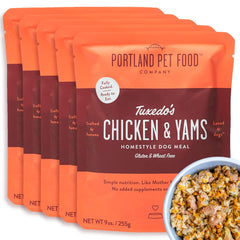 CRAFTED BY HUMANS LOVED BY DOGS – sachet frais prêt à servir pour chien exigeant.