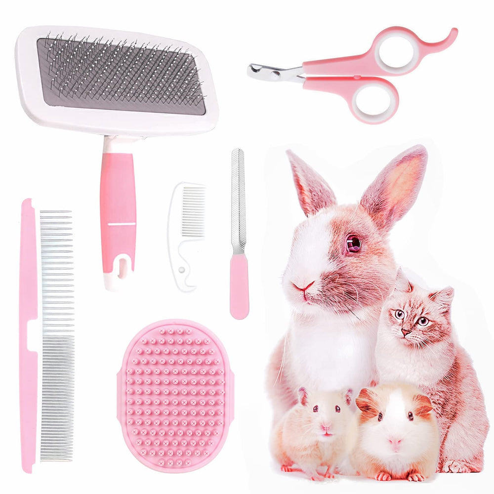 Crafterlife brosse slicker double couche pour démêlage en douceur et réduction des poils.