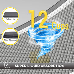 Croci pads Fond étanche PE – protège sols et tapis