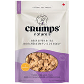 Crumps’ Naturals cubes-foie-boeuf-seches : friandise protéinée idéale pour le dressage.
