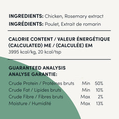 Crumps Naturals Paillettes de Poulet dans recettes-maison, facilite la préparation des repas.