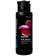 Crystalpro Betta Ich Purgo, bouteille-125ml, prête à traiter les points blancs chez les Betta.