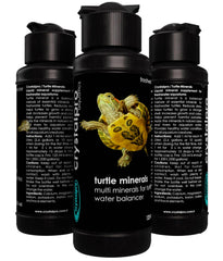 Crystalpro Turtle Minerals — capuchon doseur, pratique lors des changements d'eau.
