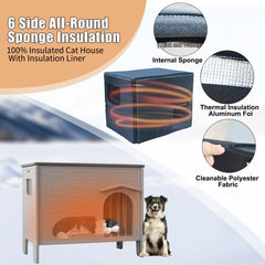 CSQOO fenetre latérale pour ventilation et surveillance du chien