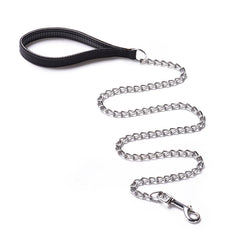 CtopoGo Laisse lourde 4 ft pour chien, chaîne robuste et sécurisée
