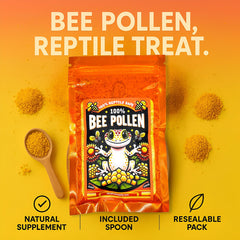 CTWPets pollen d'abeille poudre détail grains dorés