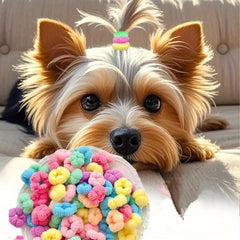Les bandes mini-colorées de Cuchenhuan pour chiens gardent le pelage élégant.