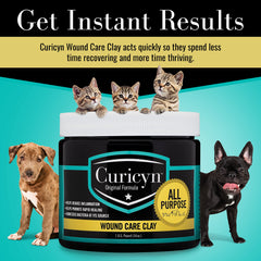 Curicyn-etiquette-logo-veterinaire: logo et étiquette rassurants pour la sécurité.
