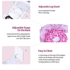 CuteBone couches absorbantes intérieures, confort doux et protection contre les fuites.