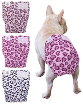 Couches CuteBone pour chien femelle sans queue, réutilisables et confortables pour l'entraînement.