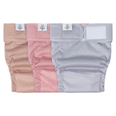 CuteBone couches lavables pour chien femelle sans queue, vue avant, prêt pour l’entraînement propre.