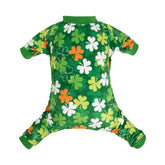 Pyjama CuteBone pour chien petit sur le thème Saint-Patrick, chaleur assurée.