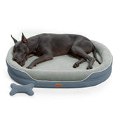 Lit CWAWZ XXL pour chien 53 pouces avec soutien orthopédique et ventilation.