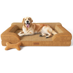 CWAWZ panier-chien-xl-orthopedique apporte un soutien ciblé pour les articulations lors du repos.