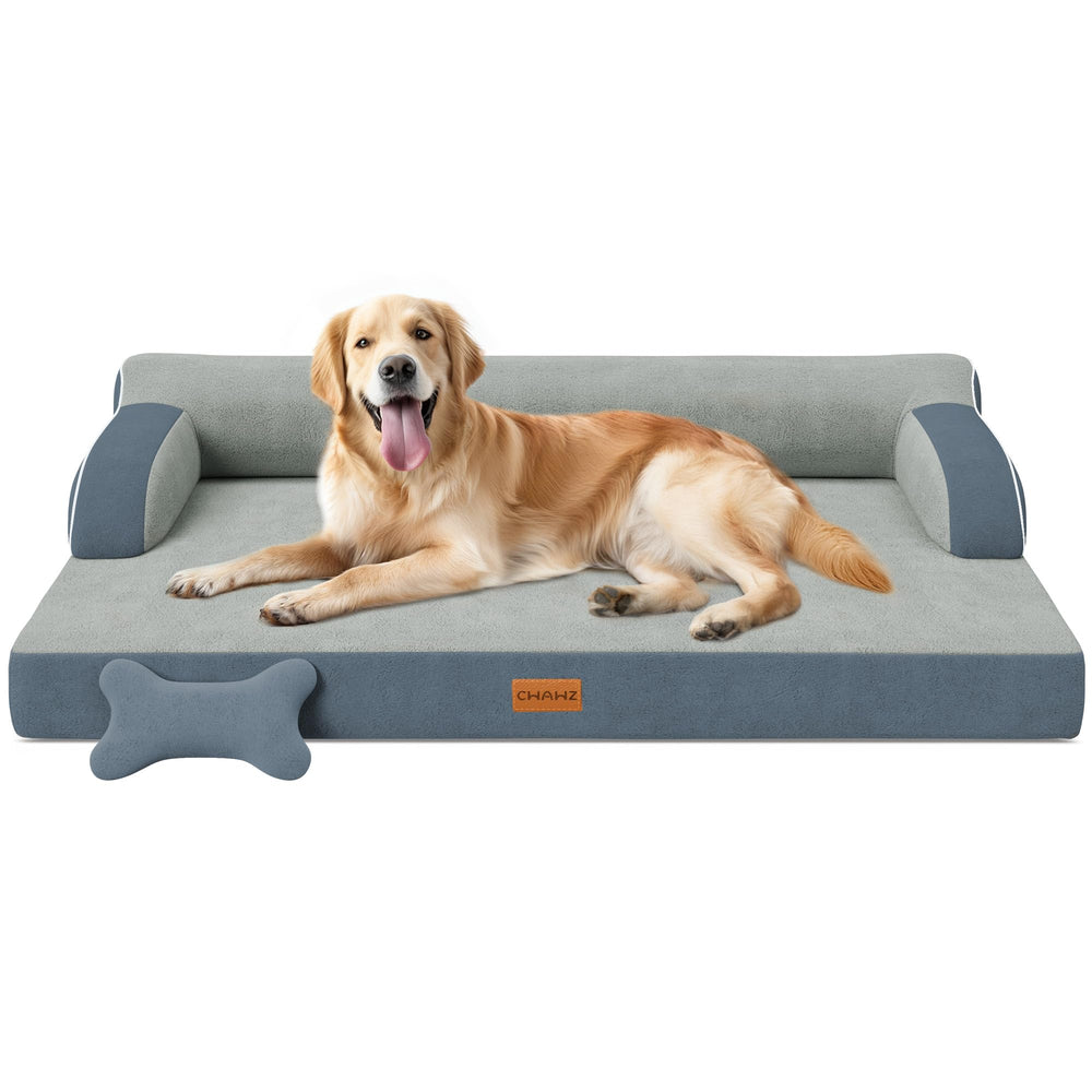 CWAWZ XL lit-chien orthopédique, soutien optimal pour les articulations.