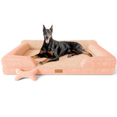 CWAWZ XXL lit chien orthopédique mousse mémoire, soutien articulaire idéal.