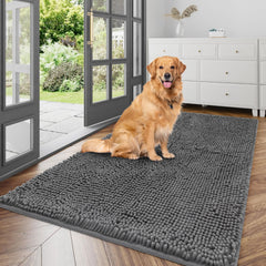 Cybstrax tapis porte absorbant les pattes boueuses, entrée plus propre